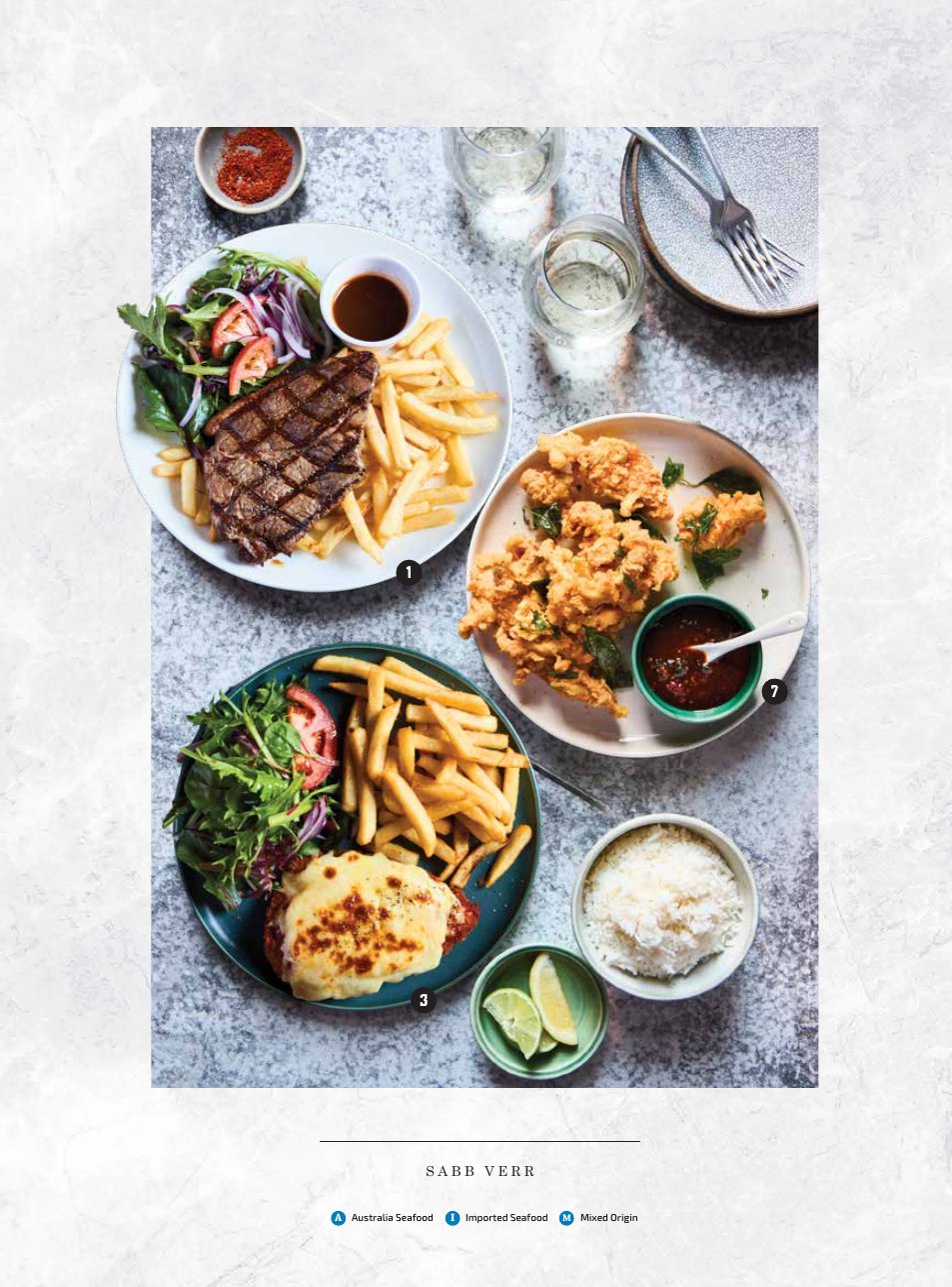 Sabb Verr signature dishes